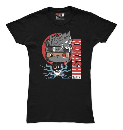 Playera Funko Anime Naruto Fan Kakashi Sensei #0017na