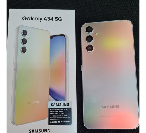 Samsung Galaxy A34 5g 5g 128 / 6 Gb Ram Sin Uso.