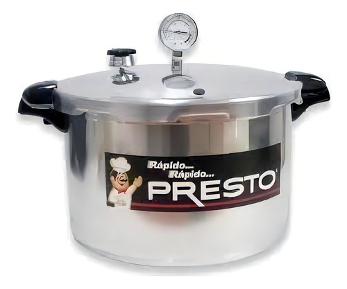 Olla Express Presto Premier De Aluminio 15 Litros 77235