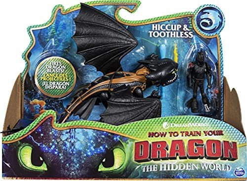 Dreamworks Dragons, Toothless & Hiccup, Dragon With Armored 
