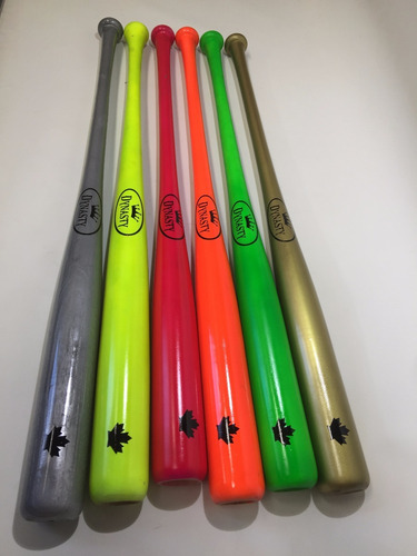 Bat De Beisbol Profesional Dynasty Neon Fluorescente Maple