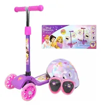 Comprar Monopatín Disney Princesa + Kit Casco Rodilleras Coderas