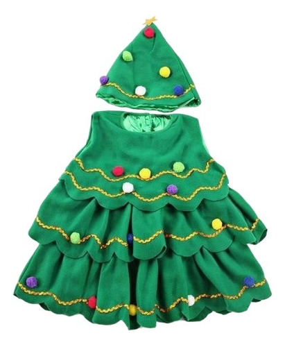 Traje De Niños De Navidad Rendimiento Vestir Lindo Casual