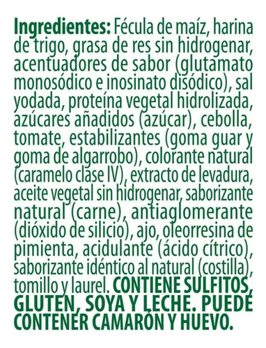 Salsa Demiglace Knorr Profesional En Polvo 1.2 Kg