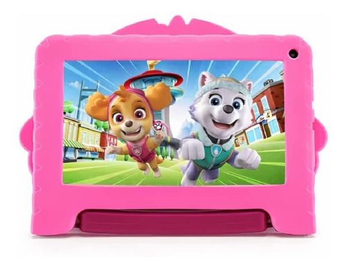 Tablet Multilaser Patrulha Canina Skye Nb377 Rosa 32gb Wi-fi