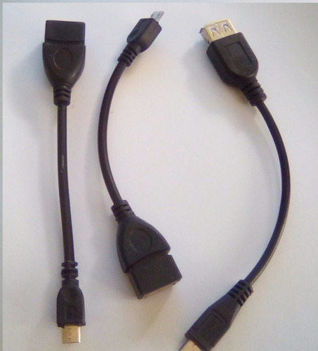 Cable Adaptador Micro Usb A Otg Celulares Tablet Cono Norte