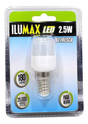 Bulbo Led Nevera 2.5w Luz Fresca E14