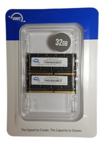 Memoria RAM 32GB 2 OWC2666DDR4S32P