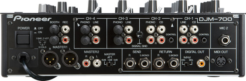 Pioneer Djm 700 Mixer 4 Canales Dj Profesional Efectos Mic