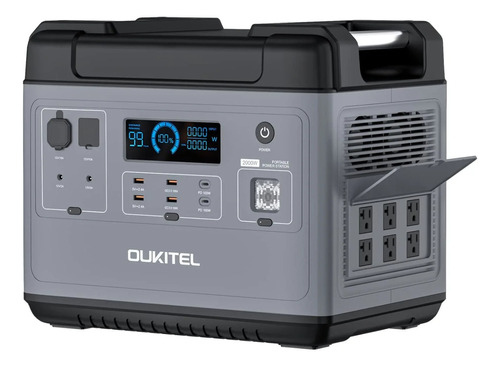 Oukitel P2001 Solar Generator 2000w Ups Battery Backup Porta