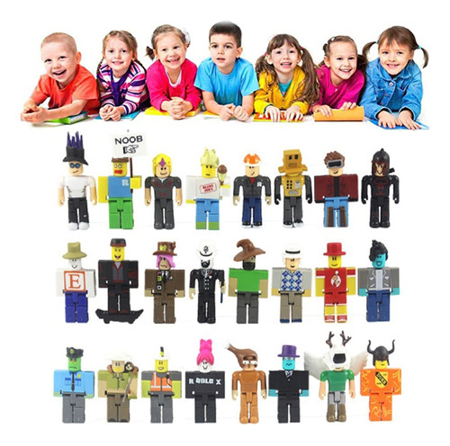 Juego De 24 Figuras Roblox, Juguetes, Regalo Para Niños