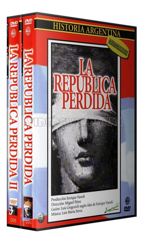 La Republica Perdida 1 Y 2 Dvd Coleccion Historia Argentina