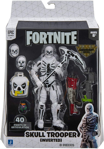 Boneco da série Fortnite Skull Trooper Legendary - Original