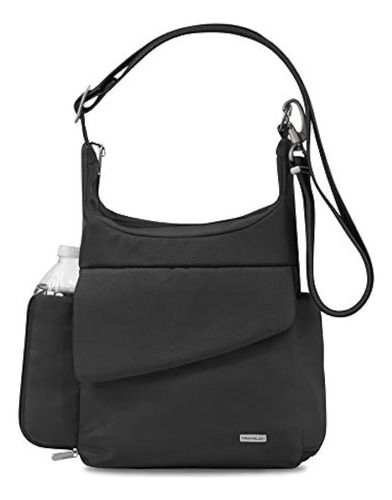 Travelon Antitheft Classic Messenger Bag Black One Size