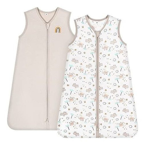 Saco De Dormir Tillyou - Algodón, 2-pack, 18-24 Meses,