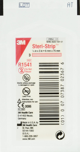 3m Steri Strip Skin Closures 1/4 X 3 - 20 Paquetes De 3