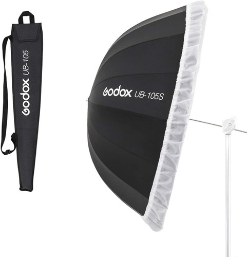 Godox Ub-105s Sombrilla Parabolica Con Difusor 105cm