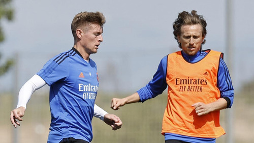 Remera De Entrenamiento Real Madrid N 10 Luka Modric