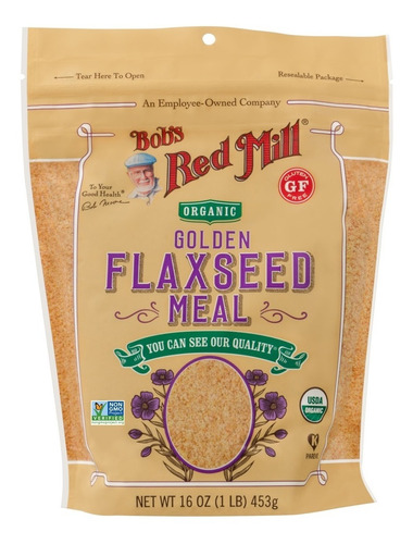 Bobs Red Mill Linaza Dorada Molida Golden Flax Seed Meal Gf