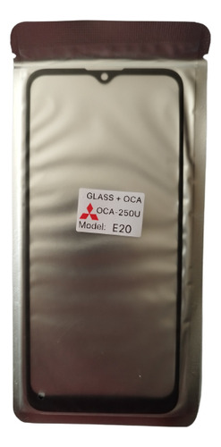 Refaccion Gorilla Glass Compatible Moto E20 +mica Oca