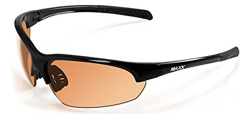 Maxx Gafas De Sol Tr90 Máxx De Dominio Hd Negro Amber 1sn5f