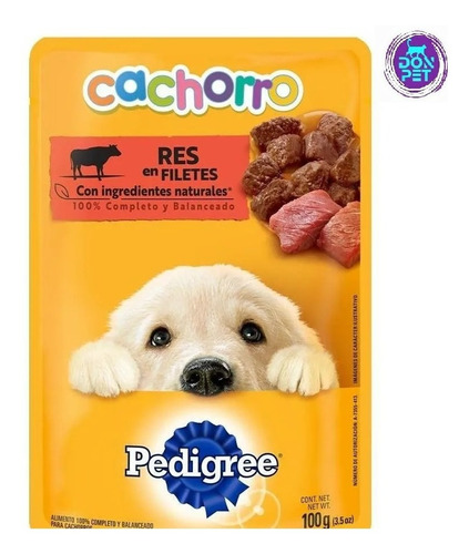 Pack*10 Pedigree Sobre Cachorro