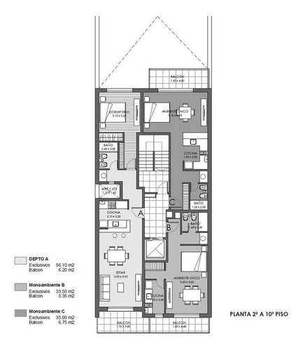 Imagen 17 de 18 de Departamentos 1 Dormitorio - Echesortu