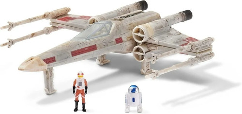 Star Wars Micro Galaxy Squadron Luke Skywalker X-wing + Fig.