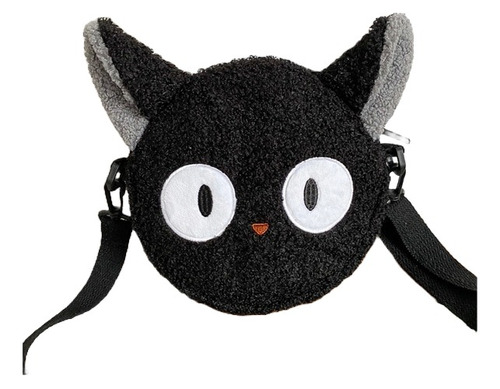 Bolso Cartera De Gato Negro Kuro Kawai Linda