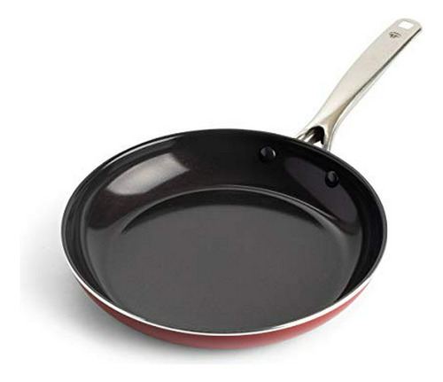 Blue Diamond Cookware Sartén Antiadherente De Cerámica Red D