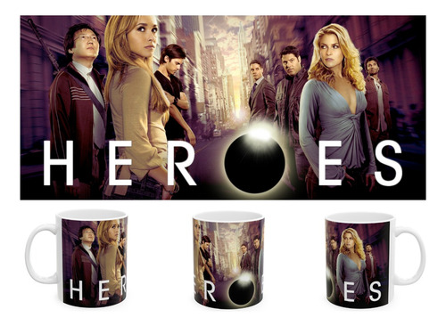 Rnm-0236 Taza Tazon Serie Heroes Lost Succession Dr House 