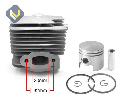 Cilindro Piston Para Desmalezadora 226r
