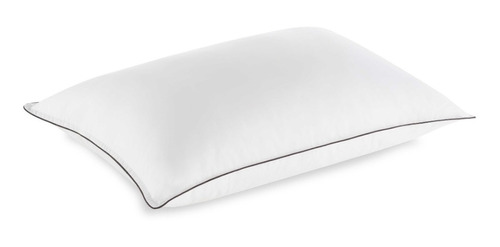 Almohada Toque De Pluma Nauge Cordón Negro 400 Hilos