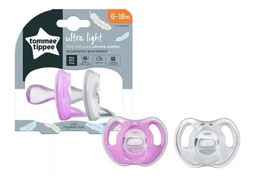 Tommee Tippee Chupete de Silicona Ultra-Light con Diseño Anatómico