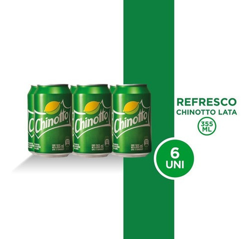 Refresco Chinotto Lata 355ml 6 Unidades.