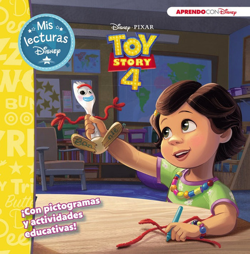 Toy Story 4 (mis Lecturas Disney), De Disney. Editorial Cliper Plus, Tapa Dura En Español