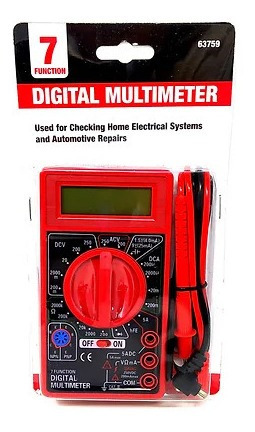 Multímetro Digital Económico 7 Funciones