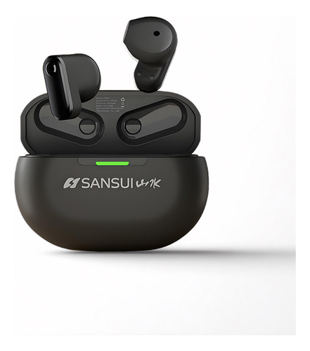 Auriculares Bluetooth Sansui Mini Tws Con Micrófono Dual Par