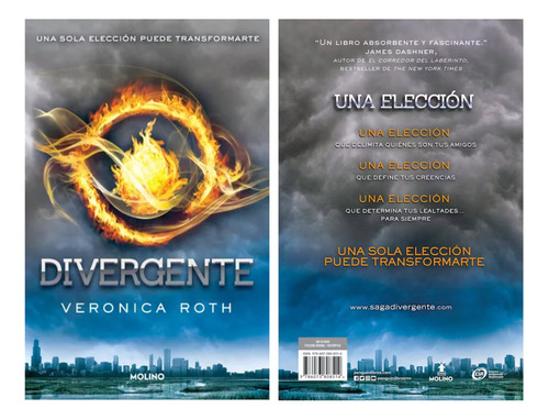 Libro Divergente, De Veronica Roth De La Editorial Molino