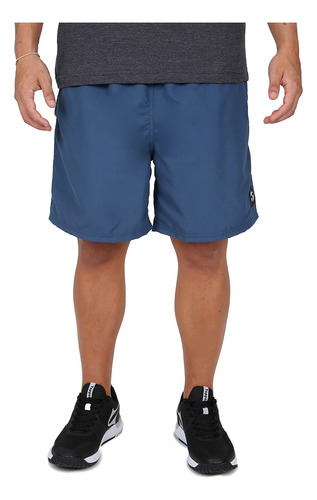 Short Topper Básico Hombre En Azul | Stock Center