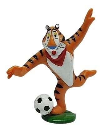 Muñeco De Plástico Tigre Toño Olímpicos 90's Kelloggs Fútbol