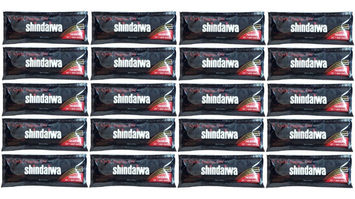 20 Pz Aceite Shindaiwa 2t Bolsa 100ml Para 5 Litros 