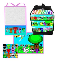 Comprar Set Jardin Infantes Mantel Mochila Con Nombre Sprunki