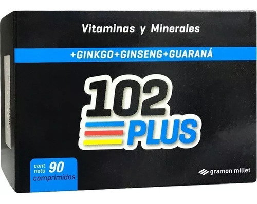 102 Años Plus Multivitaminico Antioxidante X 90 Comp