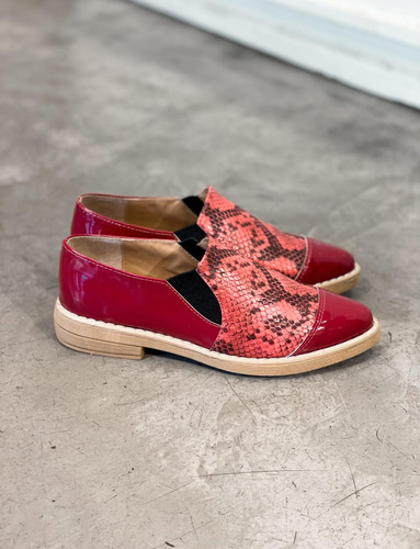Chatas Mocasín Slipper Camerino Calzados Lisos C/ Elástico