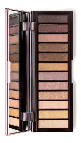 Maxxi Paleta De 12 Sombras 11,28g Natura Una Tono Nude