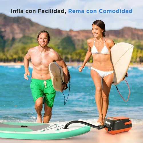 Serenelife Compresor Inflable, Inflador Eléctrico Bomba De