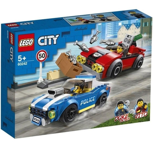 Lego City Detenção Policial Na Autoestrada 60242