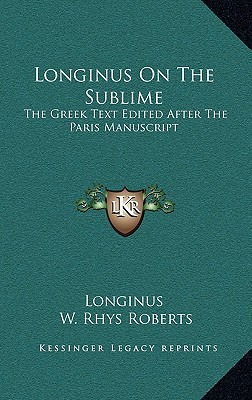 Libro Longinus On The Sublime: The Greek Text Edited Afte...
