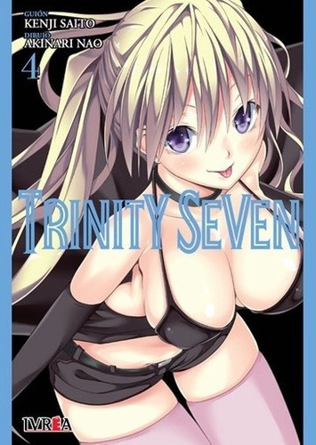 Trinity Seven 04 - Saito, Nao, De Saito, Nao. Editorial Ivrea En Español